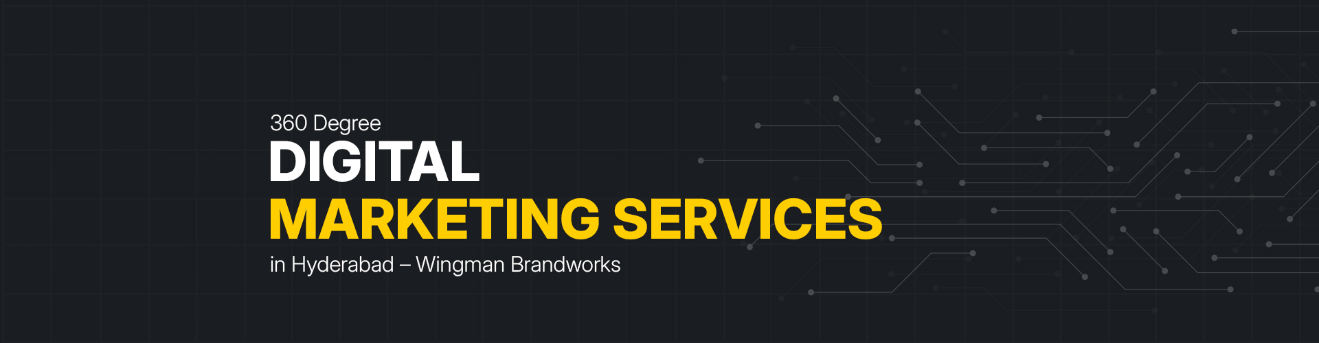 360 Degree Digital Marketing Services in Hyderabad Banner