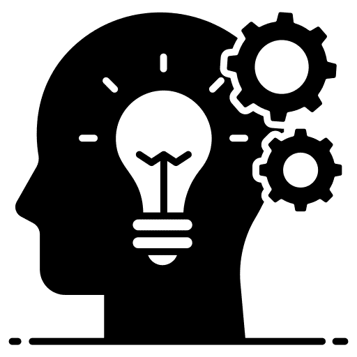 Creative and Data Icon